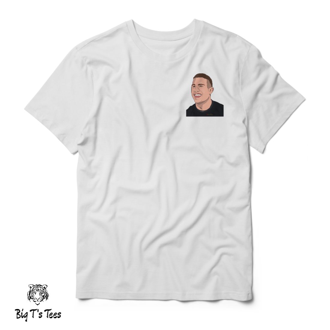 Mitch Kenny | Big T's Panthers Hooker Art Graphic T-shirt | Meh Ink